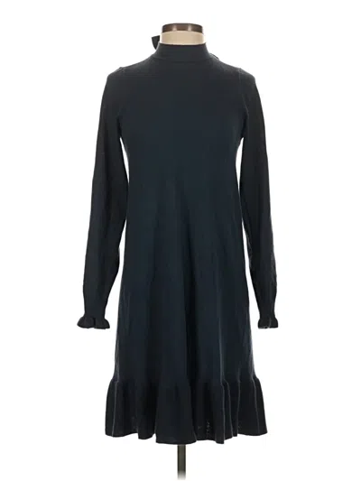 Pre-owned Ann Taylor Loft Casual Dress In Black