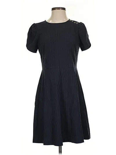 Pre-owned Ann Taylor Loft Casual Dress In Black