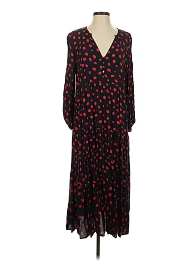 Pre-owned Ann Taylor Loft Casual Dress In Black