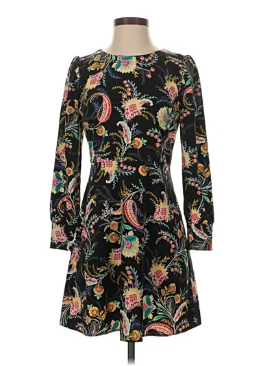 Ann Taylor Loft Casual Dress In Black