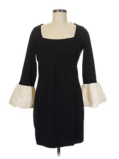 Ann Taylor Loft Casual Dress In Black
