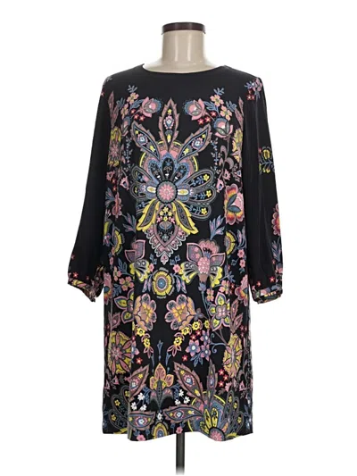 Pre-owned Ann Taylor Loft Casual Dress In Black