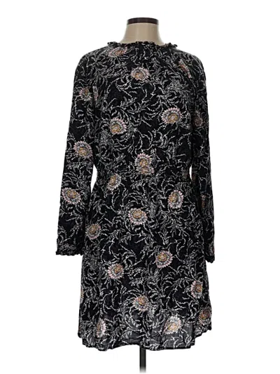 Pre-owned Ann Taylor Loft Casual Dress In Black