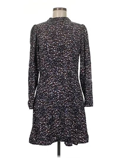 Pre-owned Ann Taylor Loft Casual Dress In Black