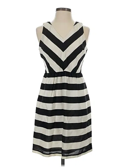 Pre-owned Ann Taylor Loft Casual Dress In Black