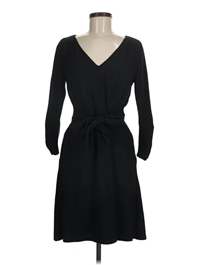 Pre-owned Ann Taylor Loft Casual Dress In Black