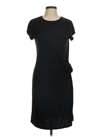 Pre-owned Ann Taylor Loft Casual Dress In Black