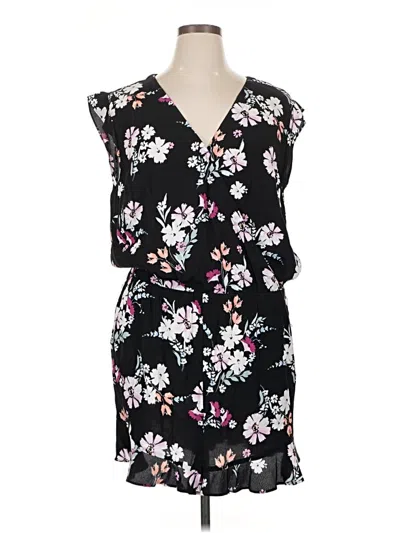 Ann Taylor Loft Casual Dress In Black