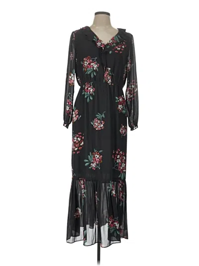 Pre-owned Ann Taylor Loft Casual Dress In Black