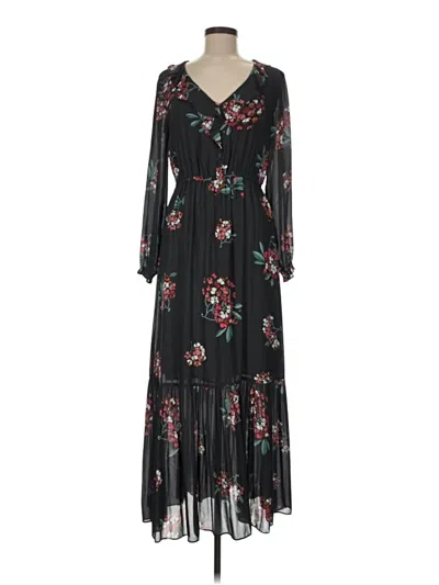 Pre-owned Ann Taylor Loft Casual Dress In Black
