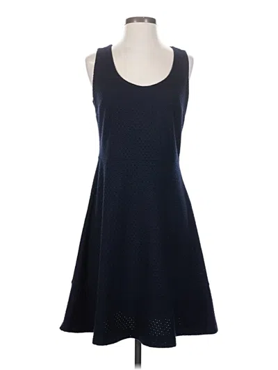 Ann Taylor Loft Casual Dress In Black
