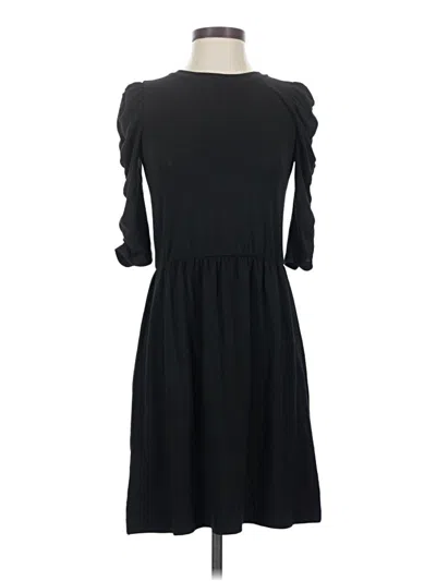 Pre-owned Ann Taylor Loft Casual Dress In Black
