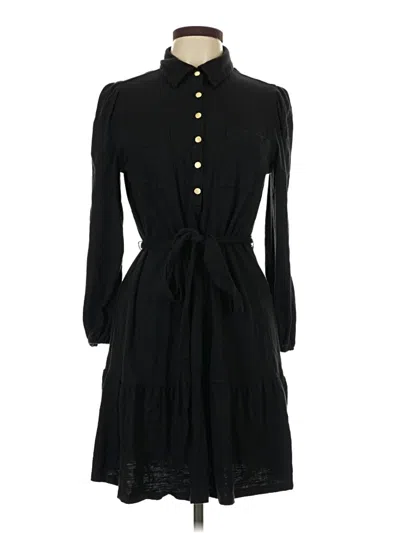 Pre-owned Ann Taylor Loft Casual Dress In Black