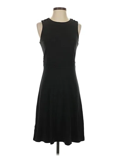 Pre-owned Ann Taylor Loft Casual Dress In Black