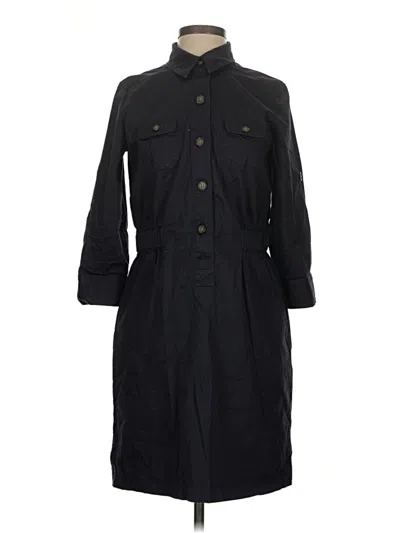 Pre-owned Ann Taylor Loft Casual Dress In Black
