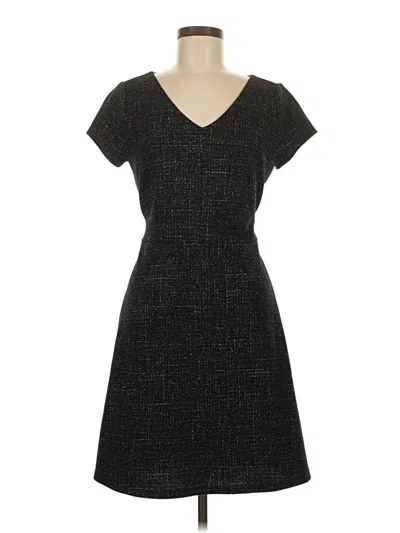 Pre-owned Ann Taylor Loft Casual Dress In Black
