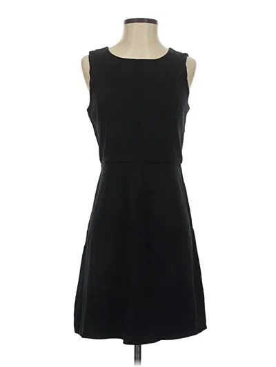 Pre-owned Ann Taylor Loft Casual Dress In Black