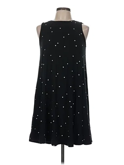 Pre-owned Ann Taylor Loft Casual Dress In Black