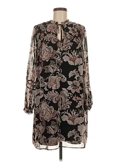 Pre-owned Ann Taylor Loft Casual Dress In Black