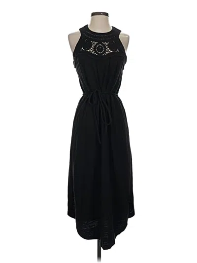 Pre-owned Ann Taylor Loft Casual Dress In Black