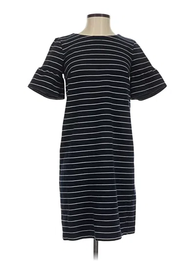 Pre-owned Ann Taylor Loft Casual Dress In Black