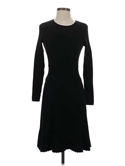 Pre-owned Ann Taylor Loft Casual Dress In Black