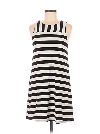Pre-owned Ann Taylor Loft Casual Dress In Black
