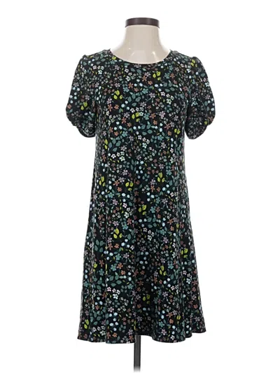 Pre-owned Ann Taylor Loft Casual Dress In Black