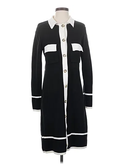Pre-owned Ann Taylor Loft Casual Dress In Black