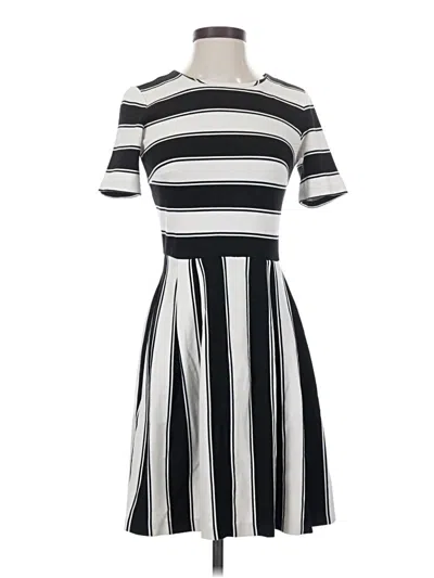Pre-owned Ann Taylor Loft Casual Dress In Black