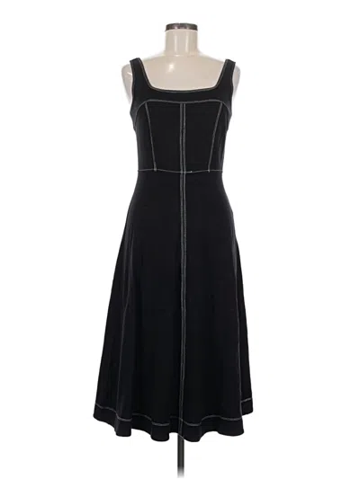 Pre-owned Ann Taylor Loft Casual Dress In Black