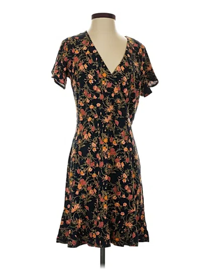 Pre-owned Ann Taylor Loft Casual Dress In Black