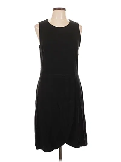 Pre-owned Ann Taylor Loft Casual Dress In Black