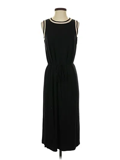 Pre-owned Ann Taylor Loft Casual Dress In Black