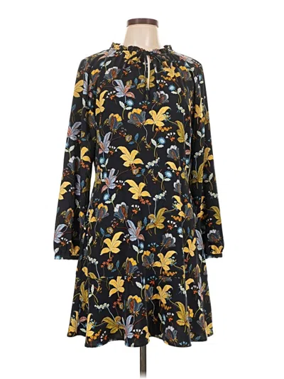 Pre-owned Ann Taylor Loft Casual Dress In Black