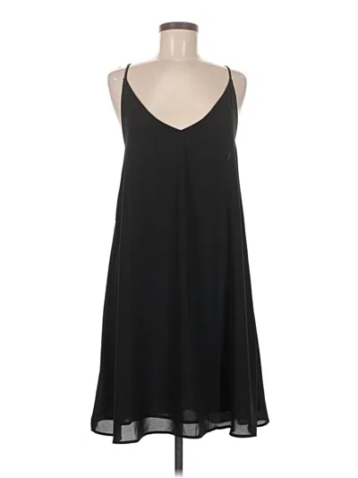 Pre-owned Ann Taylor Loft Casual Dress In Black