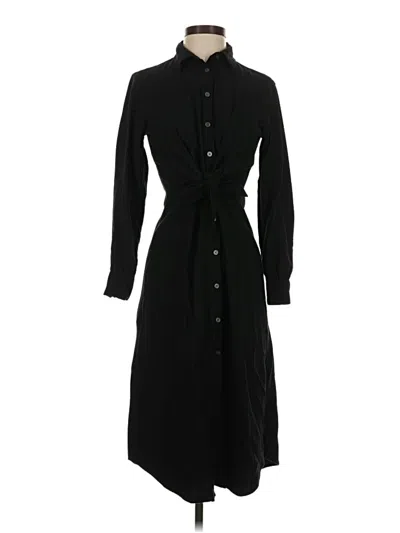 Pre-owned Ann Taylor Loft Casual Dress In Black