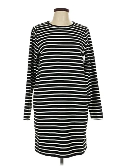 Ann Taylor Loft Casual Dress In Black