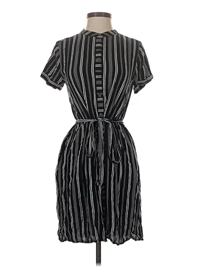 Pre-owned Ann Taylor Loft Casual Dress In Black