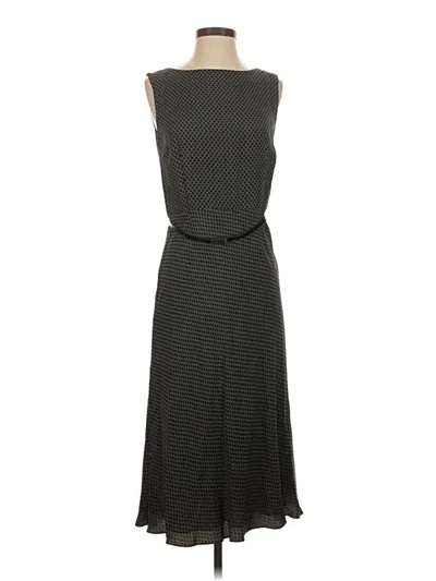 Pre-owned Ann Taylor Loft Casual Dress In Black