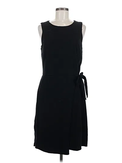 Pre-owned Ann Taylor Loft Casual Dress In Black