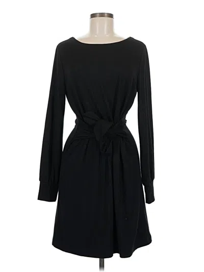 Pre-owned Ann Taylor Loft Casual Dress In Black