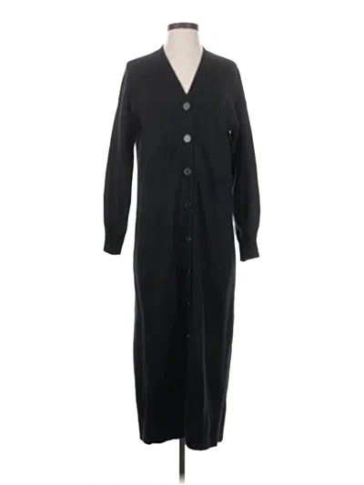 Pre-owned Ann Taylor Loft Casual Dress In Black