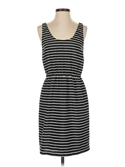 Pre-owned Ann Taylor Loft Casual Dress In Black