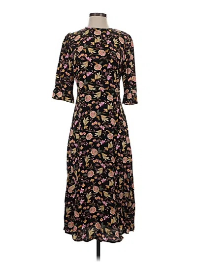 Pre-owned Ann Taylor Loft Casual Dress In Black