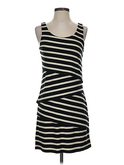 Pre-owned Ann Taylor Loft Casual Dress In Black