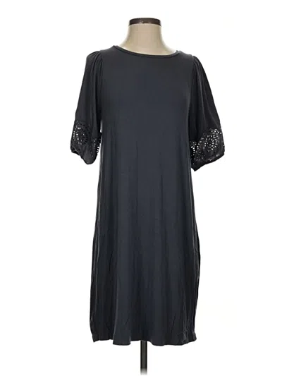 Pre-owned Ann Taylor Loft Casual Dress In Black