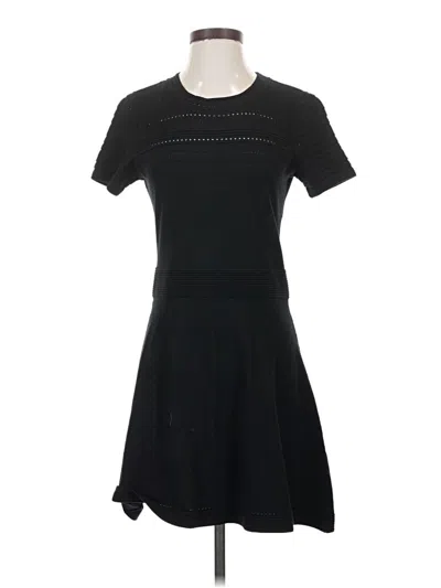 Pre-owned Ann Taylor Loft Casual Dress In Black