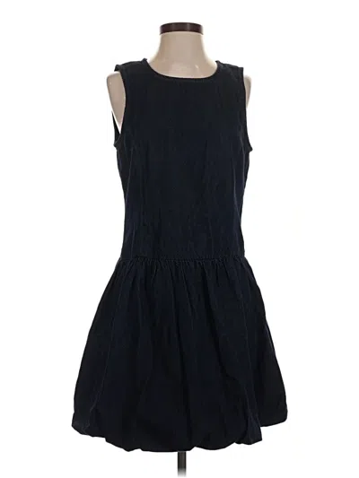 Pre-owned Ann Taylor Loft Casual Dress In Black