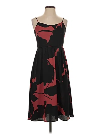 Pre-owned Ann Taylor Loft Casual Dress In Black